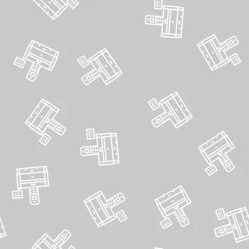 Honing machine line seamless pattern Stock Illustration