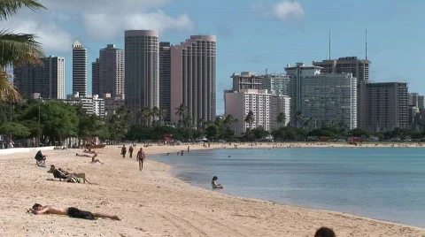 Honolulu HQ  Stock Footage 243381