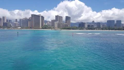 Honolulu View Stock Photos