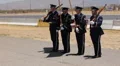 Honor Guard presentation at a race. - 3 HD видео футажи