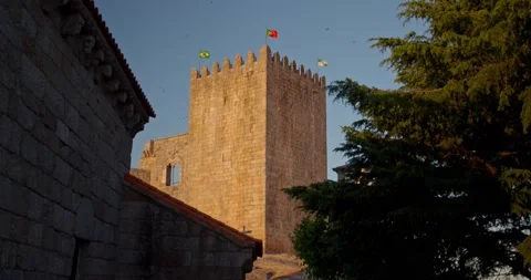 Honors place , the castle 스톡 동영상 143263388