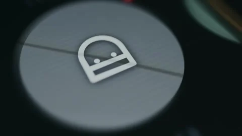 Hooded figure symbol representing Hacker icon Stock Footage 334935176
