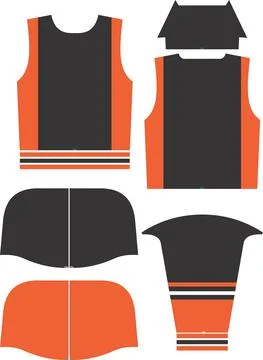 Hoodie Art work Pattern Design Vectors Stock Illustration