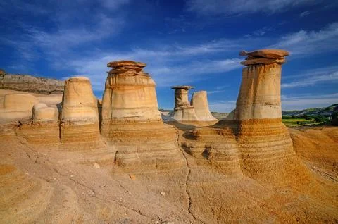 Hoodoo Sunset 스톡 사진