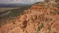 Hoodoos Aerial Shot of Rock Formation in Utah 4k or 4k+ Resolution