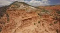 Hoodoos Aerial Shot of Rock Formation in Utah 4k or 4k+ Resolution
