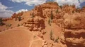 Hoodoos Aerial Shot of Rock Formation in Utah 4k or 4k+ Resolution