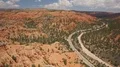 Hoodoos Aerial Shot of Rock Formation in Utah 4k or 4k+ Resolution