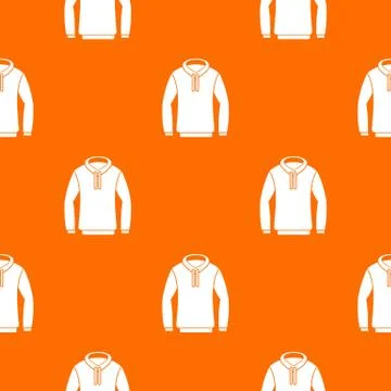 Hoody pattern seamless Stockillustratie
