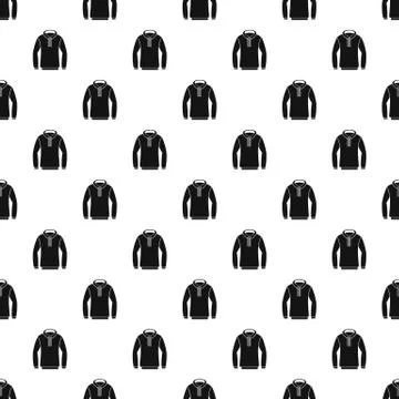 Hoody pattern vector Stock Illustration