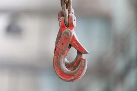 Hook on chain Stock Photos