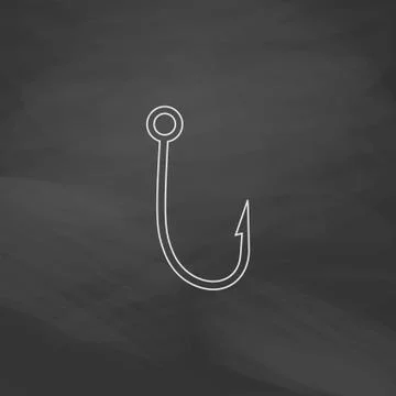 Hook computer symbol Stock Illustration