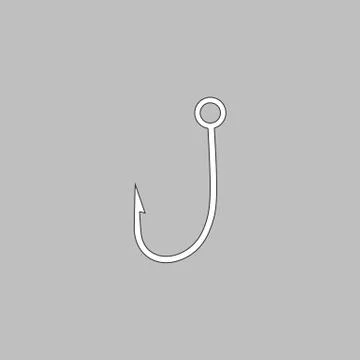 Hook computer symbol Stock Illustration