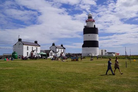 Hook Head, Ireland: Hook Lighthouse at Hook Head, County Wexford (Ireland) Stock Photos