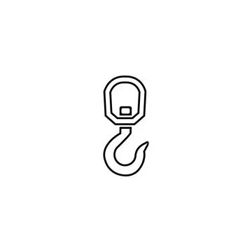 Hook icon Stock Illustration