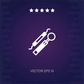 Hook  icon Illustrazione stock