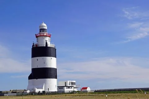 Hook Lighthouse on the Hook Peninsula Stock Photos
