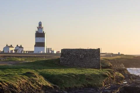 Hook lighthouse in Ireland Stock Photos
