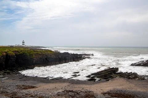 Hook lighthouse Stock Photos
