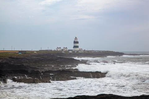 Hook lighthouse Stock Photos
