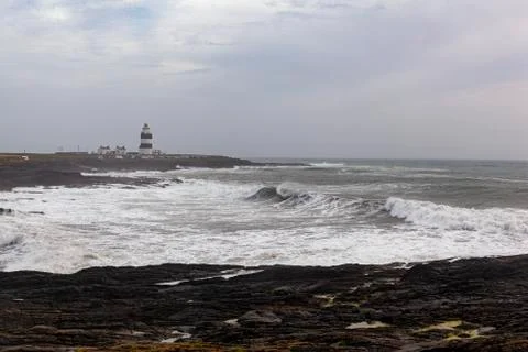 Hook lighthouse Stock Photos