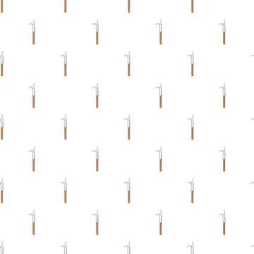 Hook pattern, cartoon style Stock Illustration