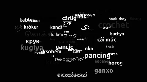 Hook Translated in 69 Worldwide Languages Endless Looping 3d Zooming Wordclou Video stock 145207902