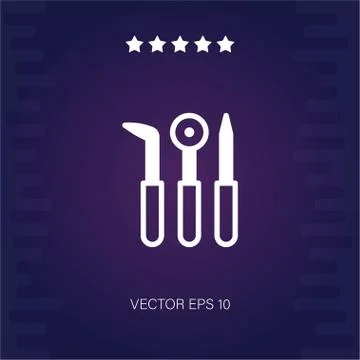 Hook vector icon Stock Illustration
