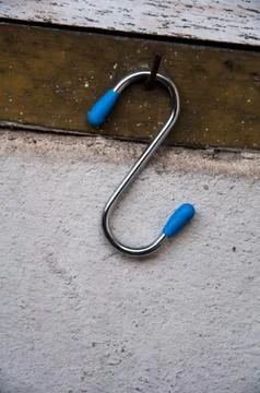 Hook on wall Stock Photos
