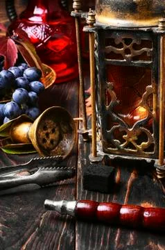 Hookah Arab style Foto stock
