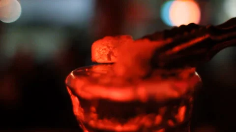 Hookah charcoal Stock Footage 61725099
