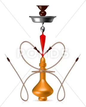 Hookah Stock Illustration
