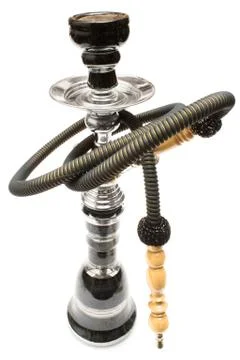 Hookah Isolated on a White Background 스톡 사진