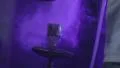 Hookah man heating up the hookah with lots of smoke clouds HD Footage