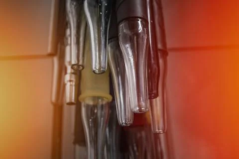 Hookah pipe in cafe &amp; lounge bar Stock-Fotos