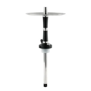 Hookah pipe with a saucer on a white background. Stock Photos