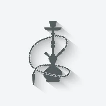 Hookah relaxation icon Stock-Illustration