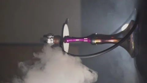 Hookah in smoke Stock Footage 196207959