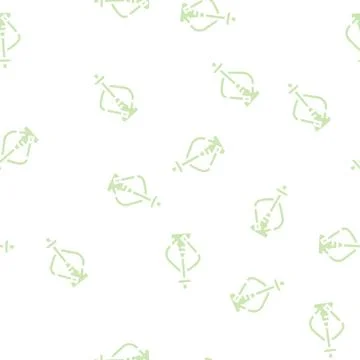 Hookah smoking glyph vector seamless pattern flat Stock Illustration