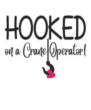 Hooked On A Crane Operator Stock Illustration