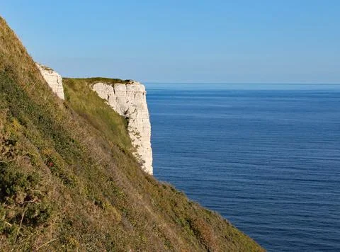 Hooken undercliff between Branscombe and Beer in Devon, England. Foto stock