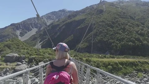 Hooker Valley Track Stockbeeldmateriaal 79967104