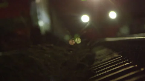 Hooligans running through tracks Stock Footage 44226718