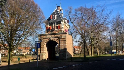 Hoorn Oosterpoort 스톡 동영상 103489006