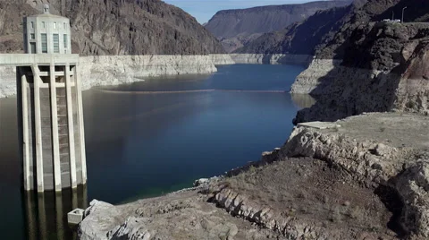 Hoover Dam 2015. 4K UHD. Stockbeeldmateriaal 46731314