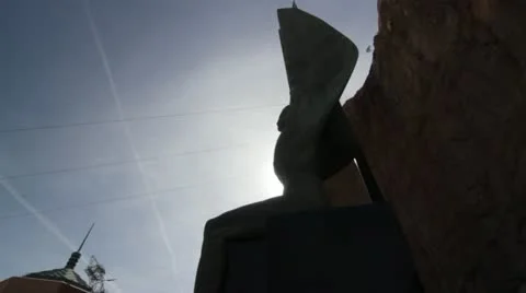 Hoover Dam Beauty Shots Stock Footage