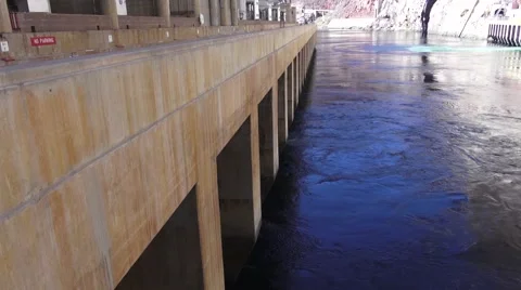 Hoover Dam Exterior Stock Footage 42170372