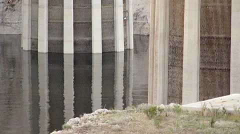 The Hoover Dam Video stock 7732369