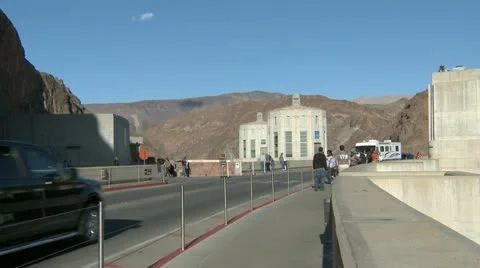 Hoover Dam Stock Footage