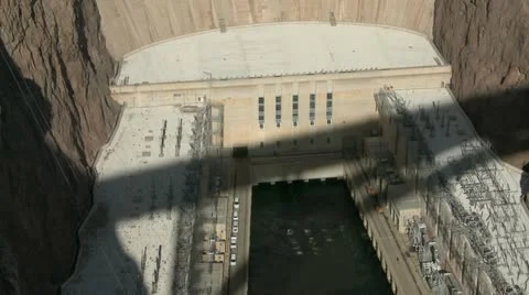 Hoover Dam Stock Footage